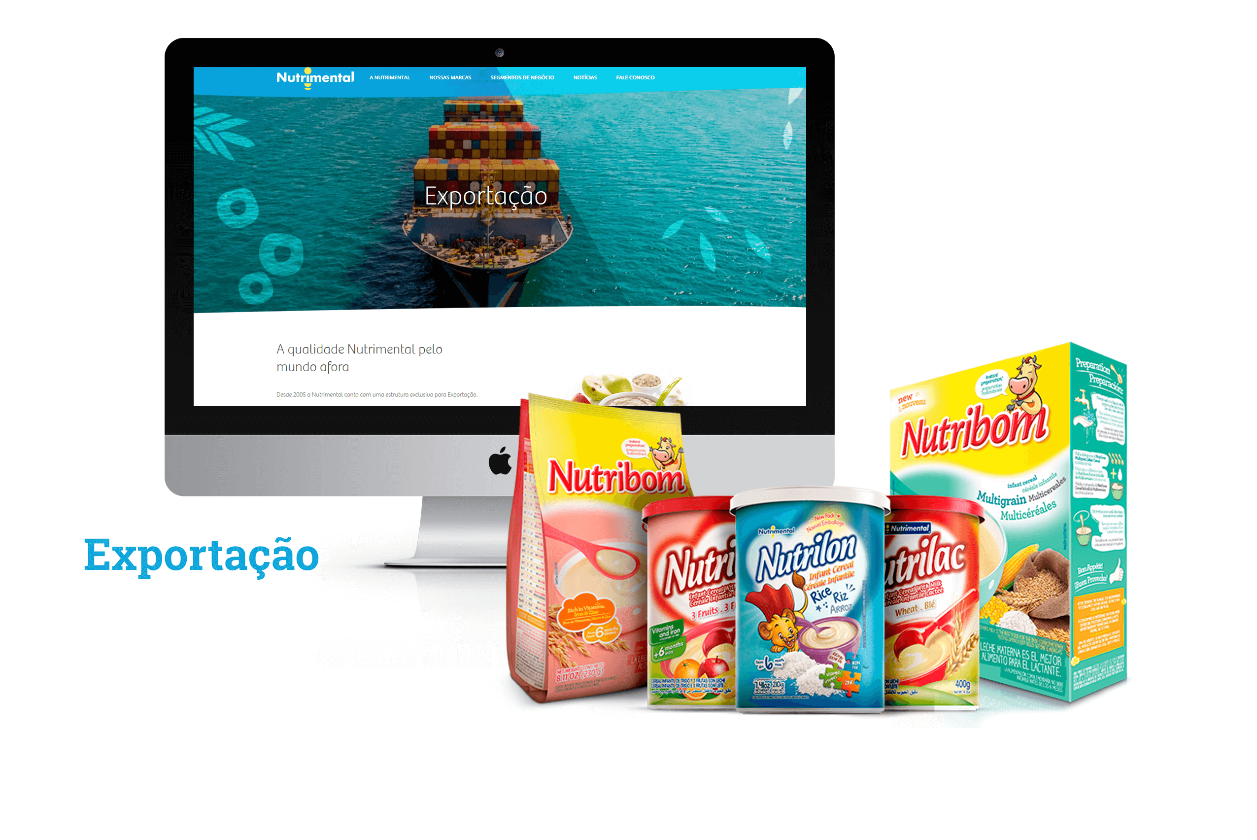 SITE NUTRIMENTAL - EXPORTAÇÃO - PONTODESIGN