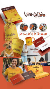 Ouro/GP - Branding Vira Latido - Pontodesign